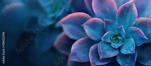 A succulent that features b...