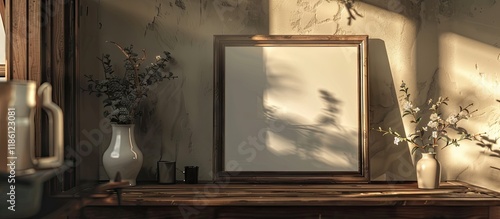 Vintage empty photo frame m...