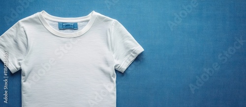 White t shirt mockup from a...