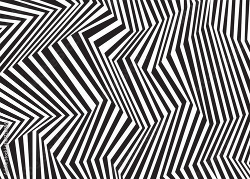 Black and white Abstract geometric pattern line. For web and digital media.