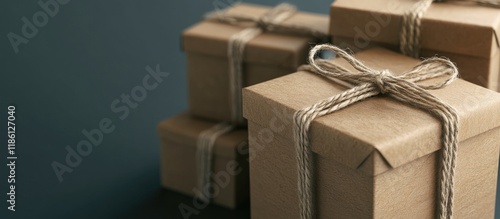 Handcrafted gift boxes. wit...