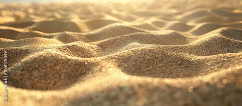 Nature concept Sand from a ...