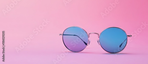 Round sunglasses featuring ...