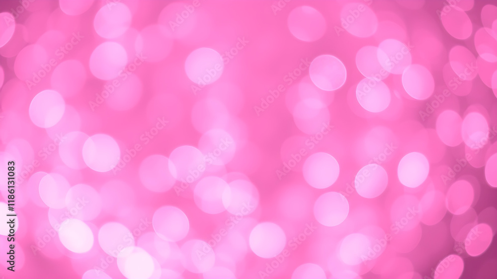 Pink glitter bokeh background. Generative AI Pink glitter bokeh background. Generative AI