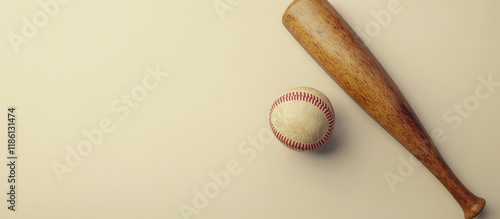 Slices of a baseball bat an...