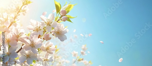 Double cherry blossoms are ...