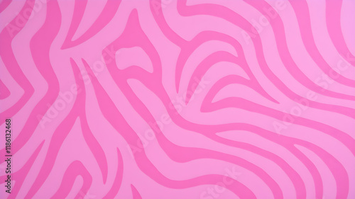 pink tiger skin background pattern. Generative AI