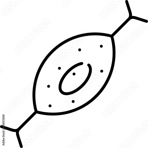 Smooth Muscle Cell Icon