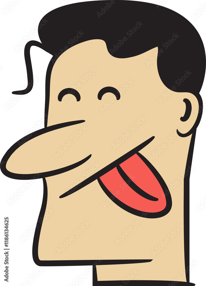 Hand Drawn Cheeky Comic Face Avatar
Hand Drawn Cheeky Comic Face Avatar