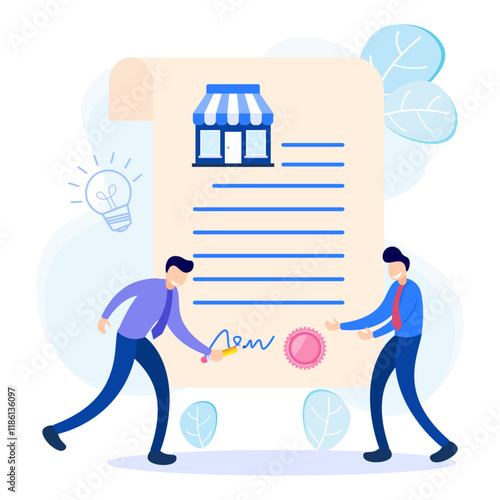 Illustration vector graphic cartoon character of franchise