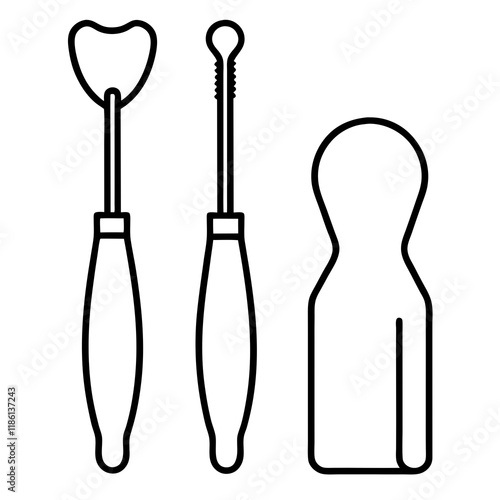 set of dental instruments