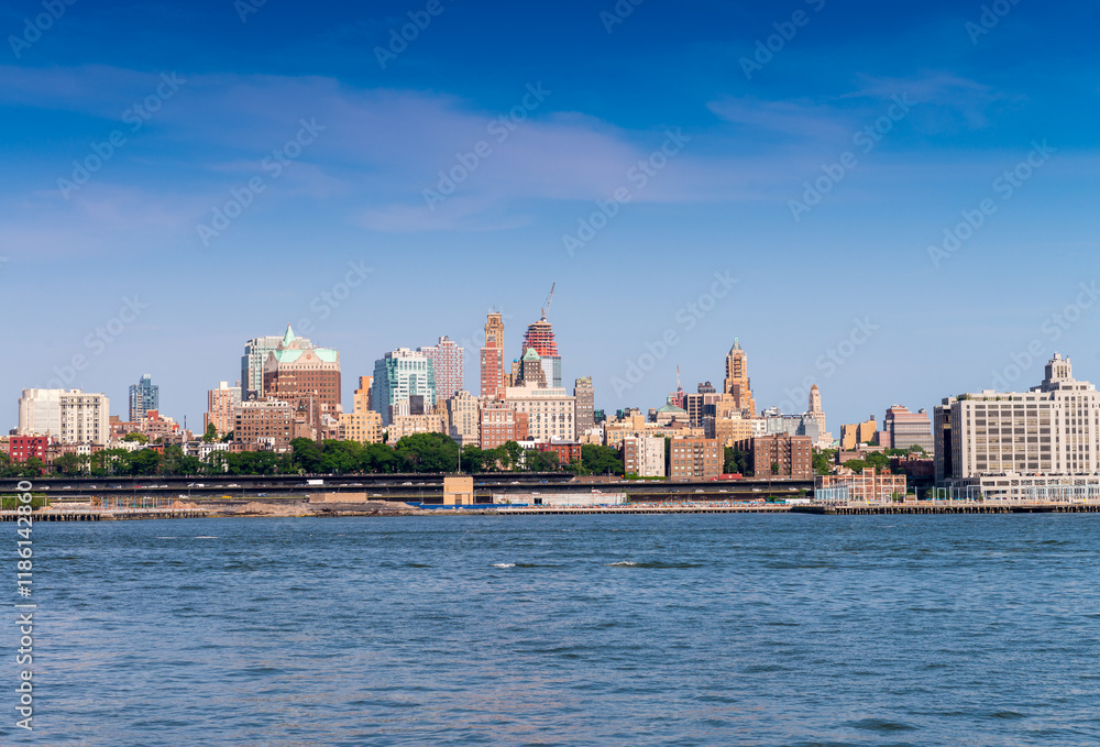 Obraz premium Buildings of New York. Manhattan skyline