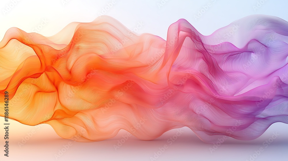 Obraz premium smoke isolated on white