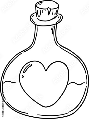 sketch love potion