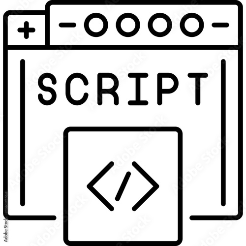 Scripting Language Icon