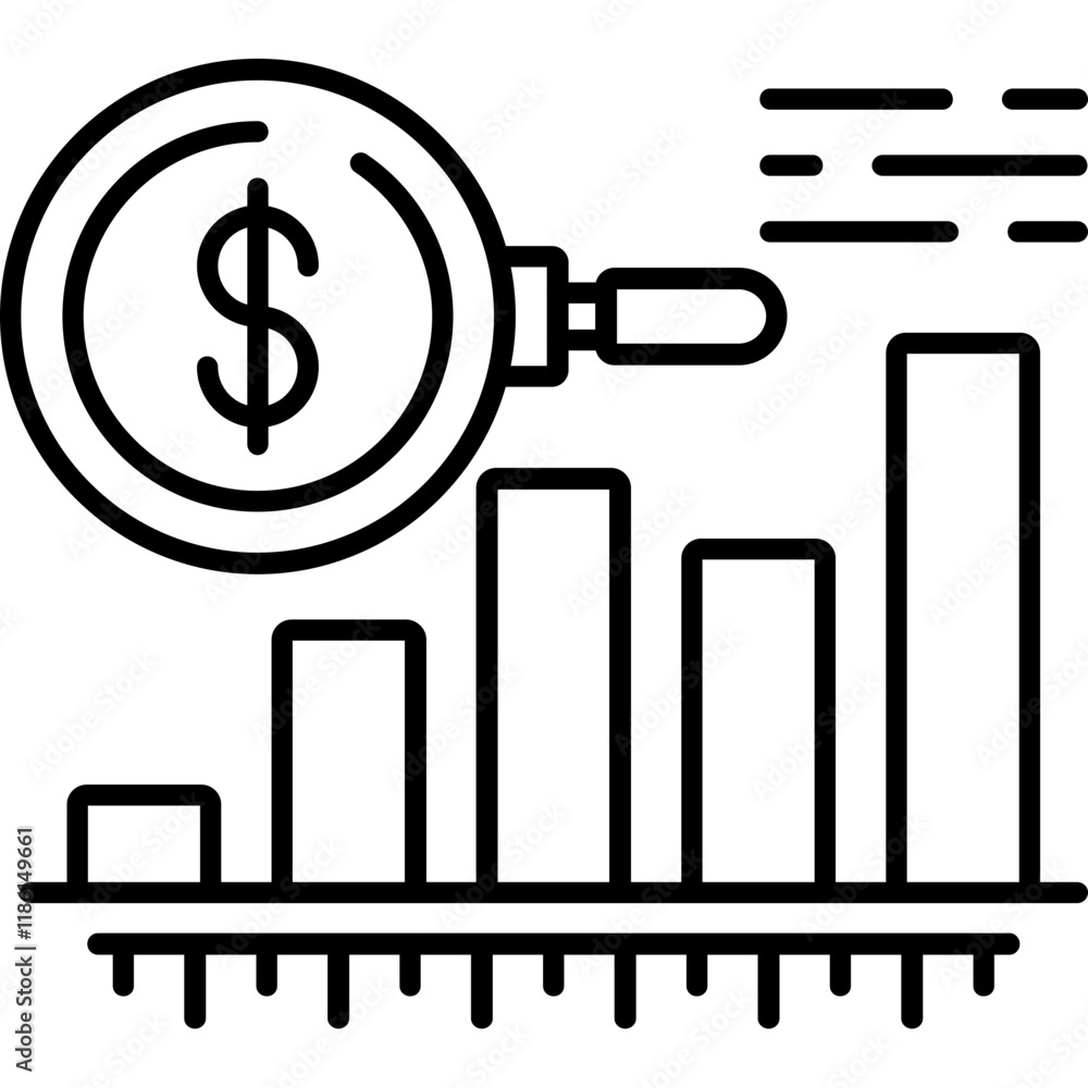 Profitability Analysis Icon Profitability Analysis Icon