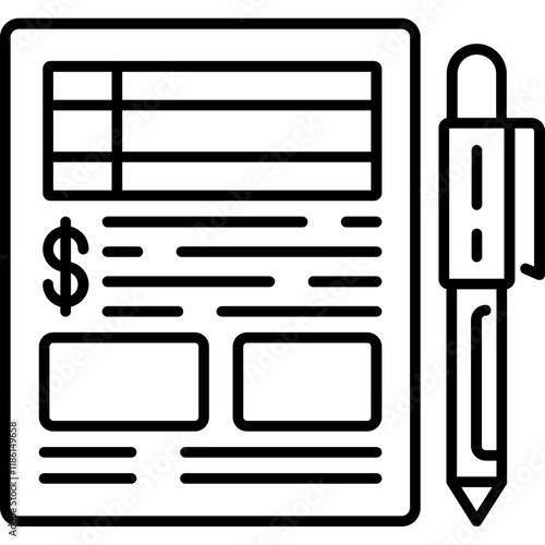 Invoicing Icon