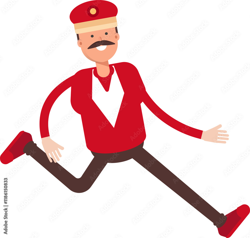 Train Operator Character Walking
Train Operator Character Walking