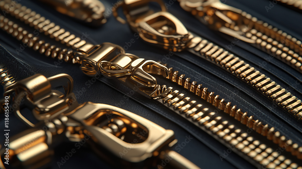 Collection Of Different Metal Zipper Pulls And Zippers Isolated On Transparent Background. Realistic 3d Vector Zippers Collection Of Different Metal Zipper Pulls And Zippers Isolated On Transparent Background. Realistic 3d Vector Zippers