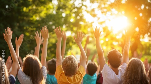Friends and family campfire at night, moments of warmth, unity light stars. Happy people bonfire in summer camp, memories guitar food worship devotion praise.