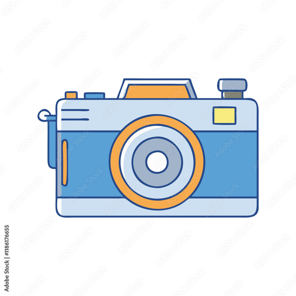 analog film camera vector icon, national retro day vector illustration - simple illustration of analog film camera perfect for logos, and national retro day vector-themed designs. analog film camera vector icon, national retro day vector illustration - simple illustration of analog film camera perfect for logos, and national retro day vector-themed designs.