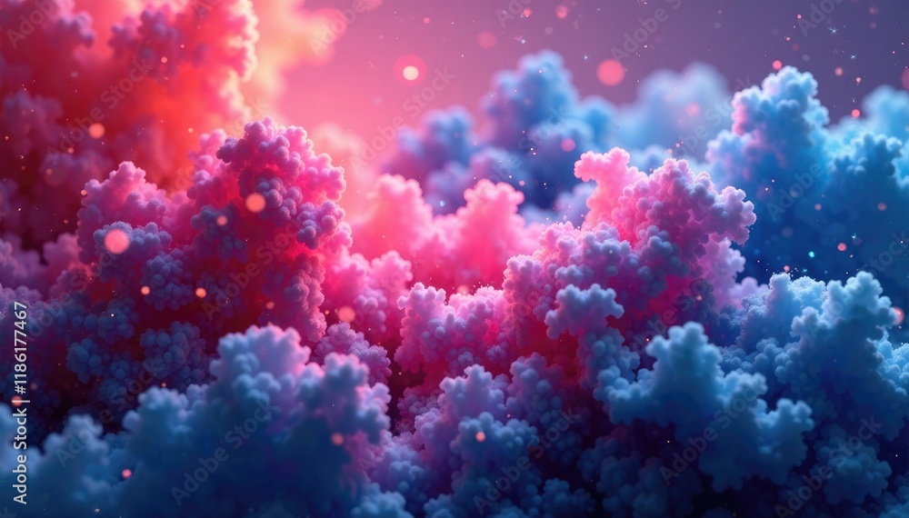 Fototapeta premium Vapour-like texture with subtle shimmer effects, mesmerizing, abstract