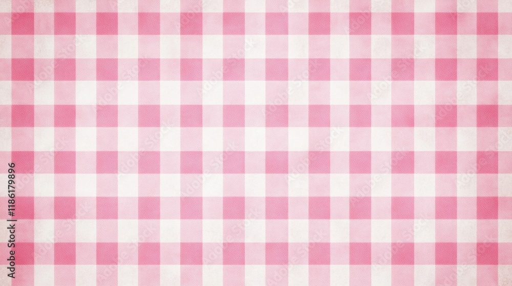 Soft Pink Checkered Pattern for Background Design and Textiles Soft Pink Checkered Pattern for Background Design and Textiles