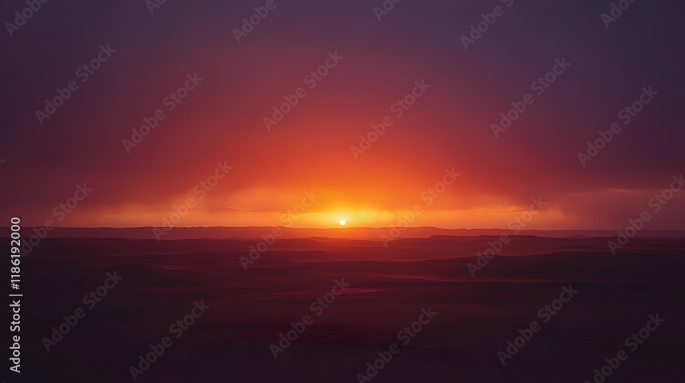 Majestic Sunset Serenity: Breathtaking Alpine Landscape Majestic Sunset Serenity: Breathtaking Alpine Landscape
