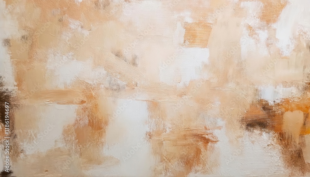 Fototapeta premium earthy abstract textured canvas with beige and ochre tones for minimalist decor or digital backdrops emphasizing warmth and subtle depth