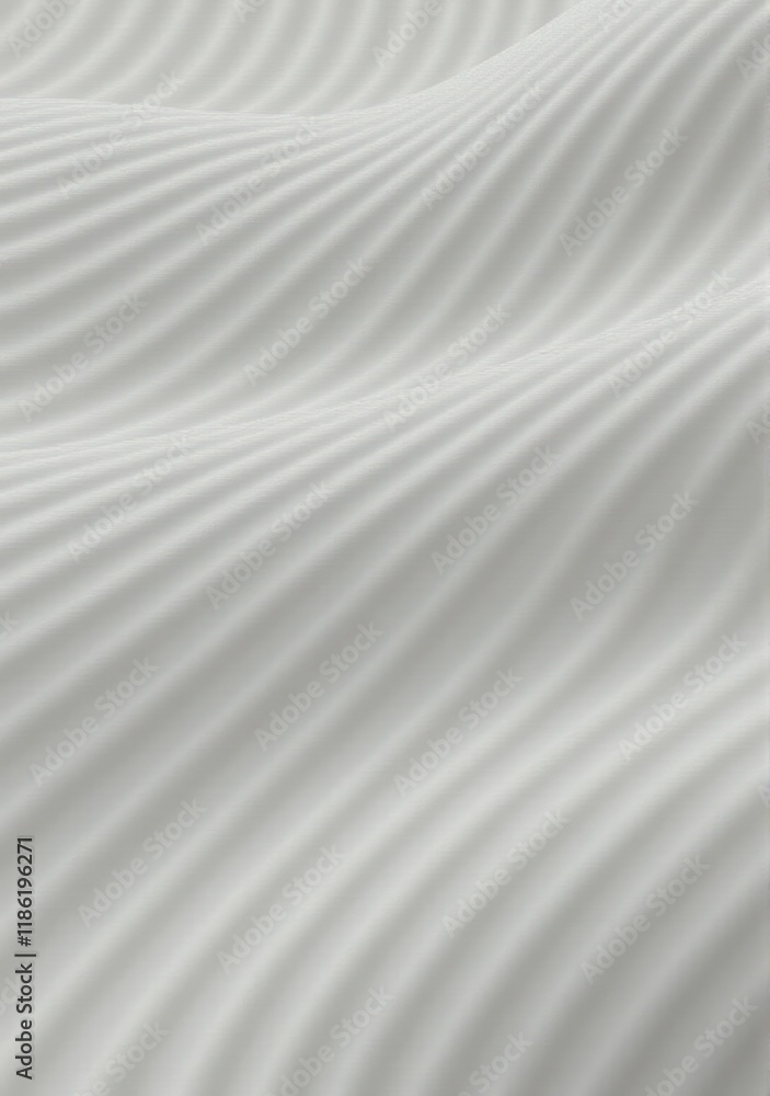 Fototapeta premium Seamless 3D abstract wallpaper featuring layered curves, flowing lines, and realistic lighting to enhance texture and style