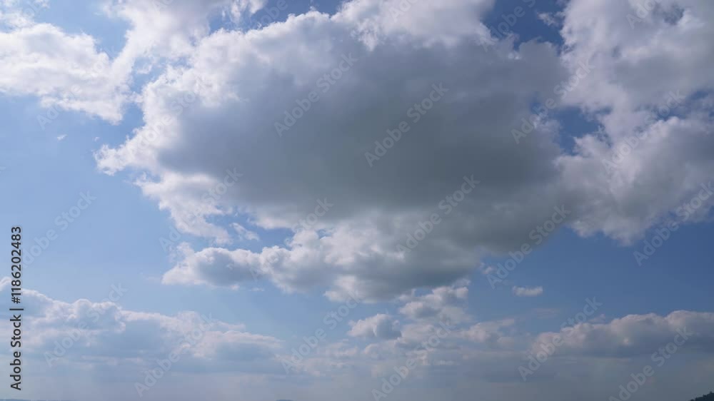 timelapse blue sky with clouds timelapse blue sky with clouds