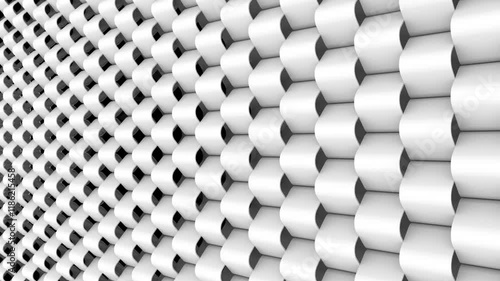 Wall Panel Background - Digital Pattern Animation Loop