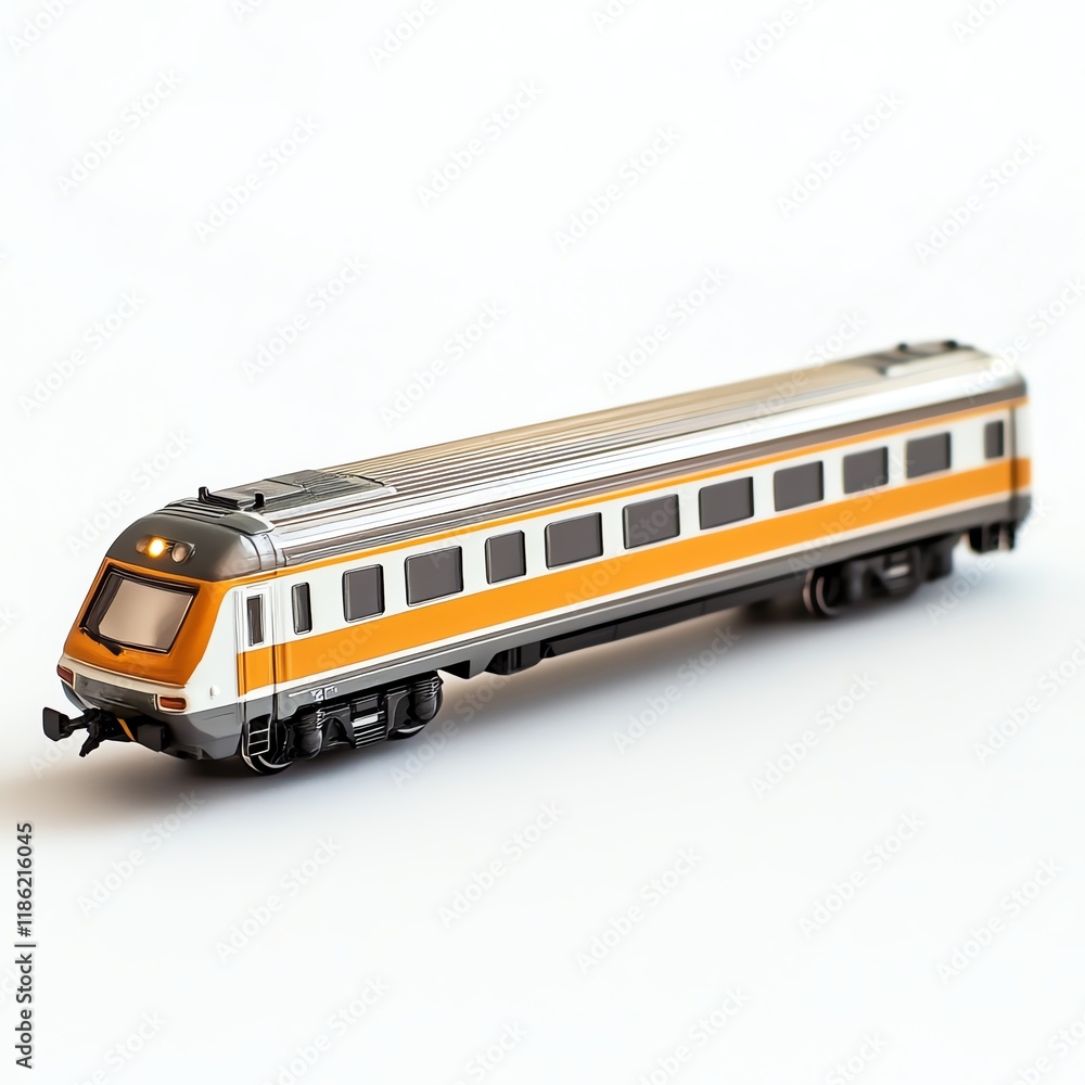 Model train on white isolated background. Model train on white isolated background.