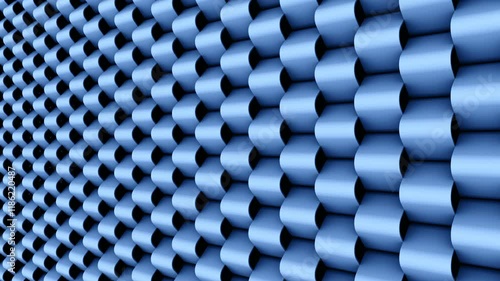 Wall Panel Background - Digital Pattern Animation Loop