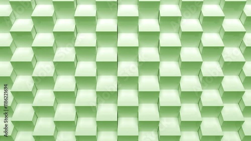 Wall Panel Background - Digital Pattern Animation Loop