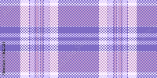 Marriage plaid background textile, style fabric pattern vector. Silky seamless check texture tartan in light and indigo colors.