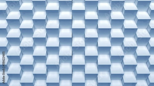 Wall Panel Background - Digital Pattern Animation Loop