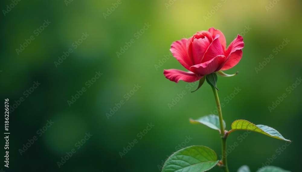 A solitary rose-like bloom appears at the end of a slender vine, rubaiyat, foliage, serene A solitary rose-like bloom appears at the end of a slender vine, rubaiyat, foliage, serene