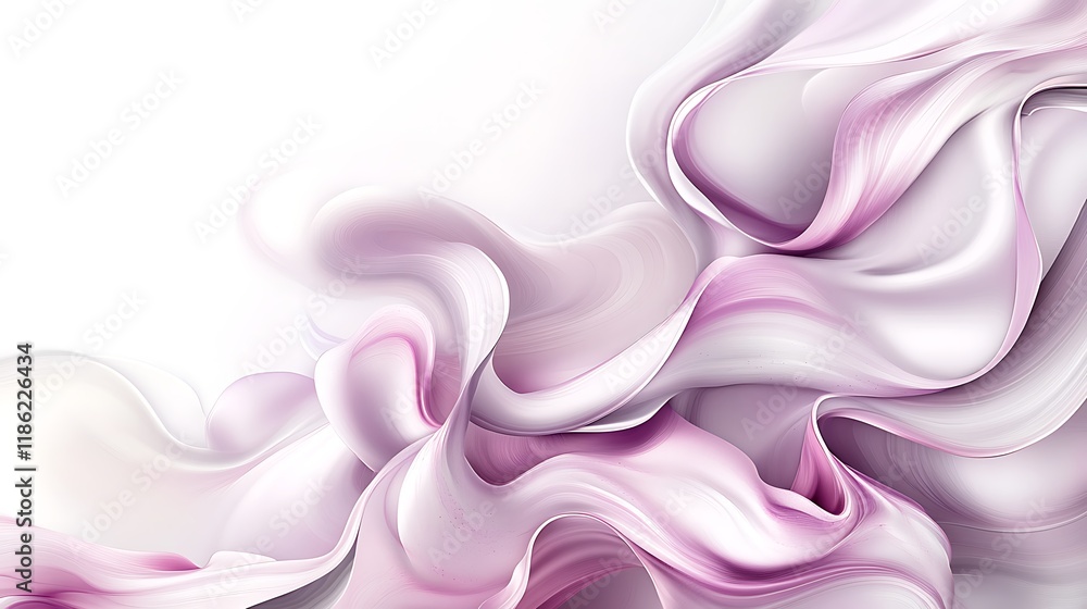 Abstract Lavender Swirls Elegant Fluid Design Abstract Lavender Swirls Elegant Fluid Design