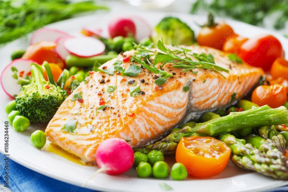 Gourmet Roasted Salmon Platter Gourmet Roasted Salmon Platter