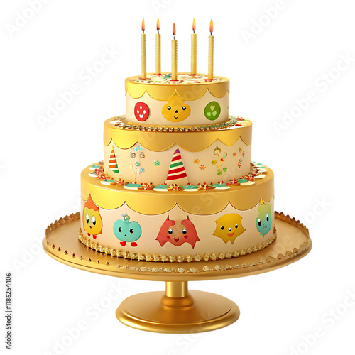 delicious birthday cake