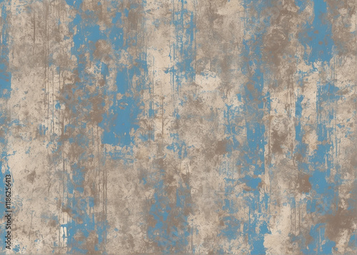 Wallpaper Mural Textured abstract background featuring a blend of blue and beige tones with a weathered appearance. Torontodigital.ca
