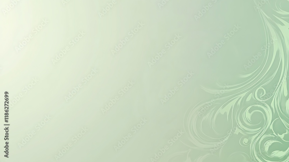 Abstract Green Swirls Design Background Image Abstract Green Swirls Design Background Image