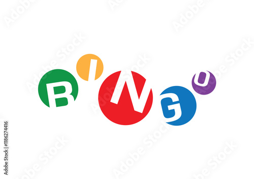 vector illustration of bingo	