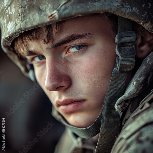 Generative AI, Young soldier
