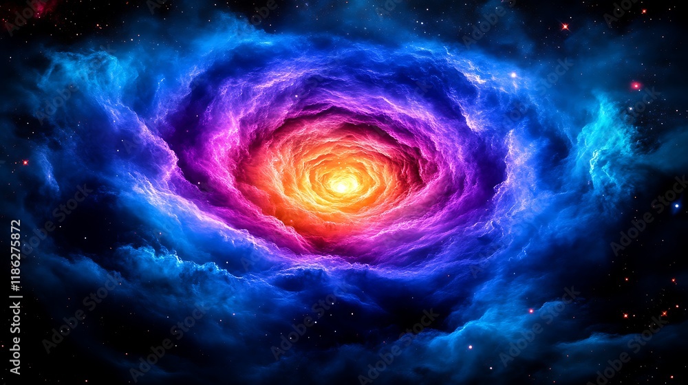 Cosmic Rose Nebula A Celestial Flower Blooms In Space Cosmic Rose Nebula A Celestial Flower Blooms In Space