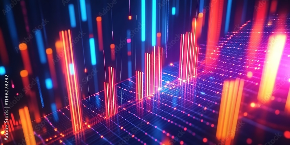 Digital background featuring graphs and bar charts, representing stock market data. Digital background featuring graphs and bar charts, representing stock market data.