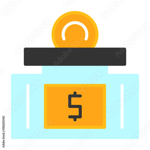 Savings Flat Style Icon