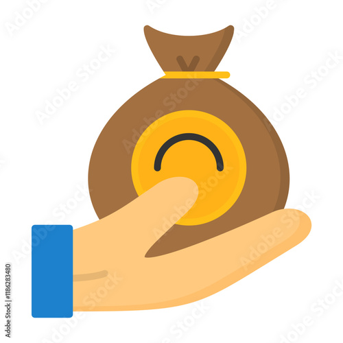 Investment Flat Style Icon