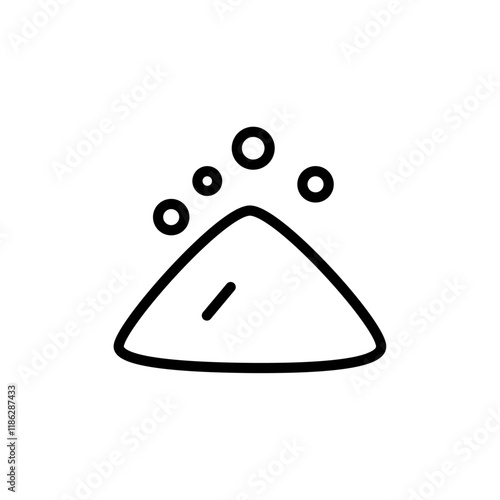 Anti corrosion icon Thin vector set